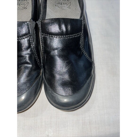 Dansko Vegan Women’s Nursing Shoes Sz 38 U.S. 7 M Black Fabric Coating Hospital - Picture 9 of 12